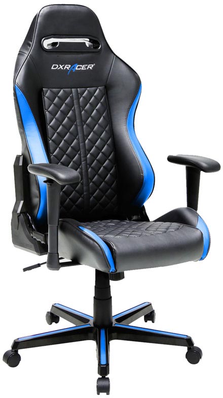 фото Игровое кресло dxracer, черный/синий