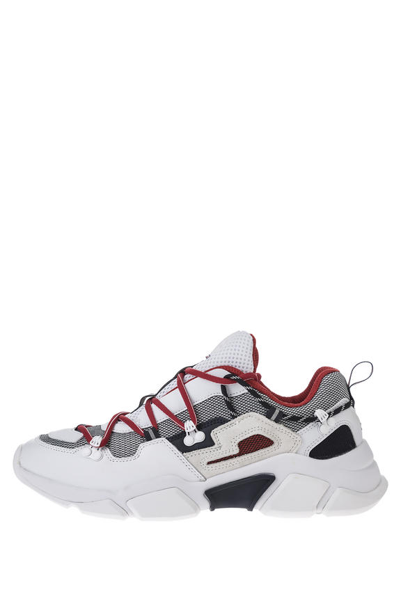 

Кроссовки мужские Tommy Hilfiger FM0FM02580 белые 44 US, Белый, FM0FM02580