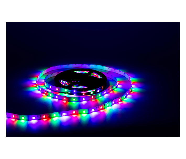 фото Светодиодная лента smd 2835, 60 led, 12 в, 4.8 вт, ip22, 600 лм, rgb urm