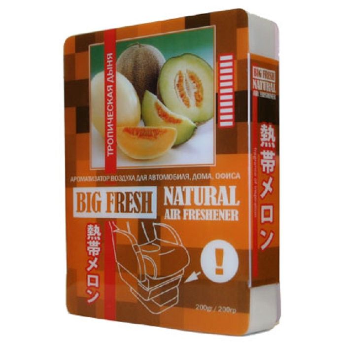 

Ароматизатор в машину FKVJP Big Fresh тропическая дыня, Белый
