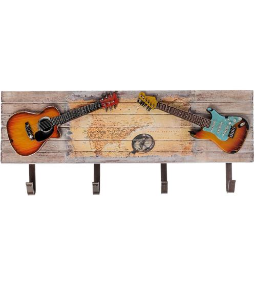 

Панно Trandariful MEGRIDUL Две гитары 19x47 см с крючками