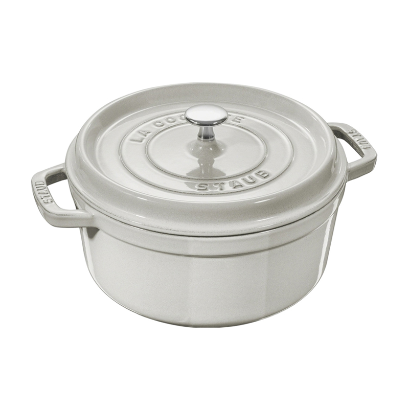 фото Кокот staub la cocotte 3,8л, белый трюфель