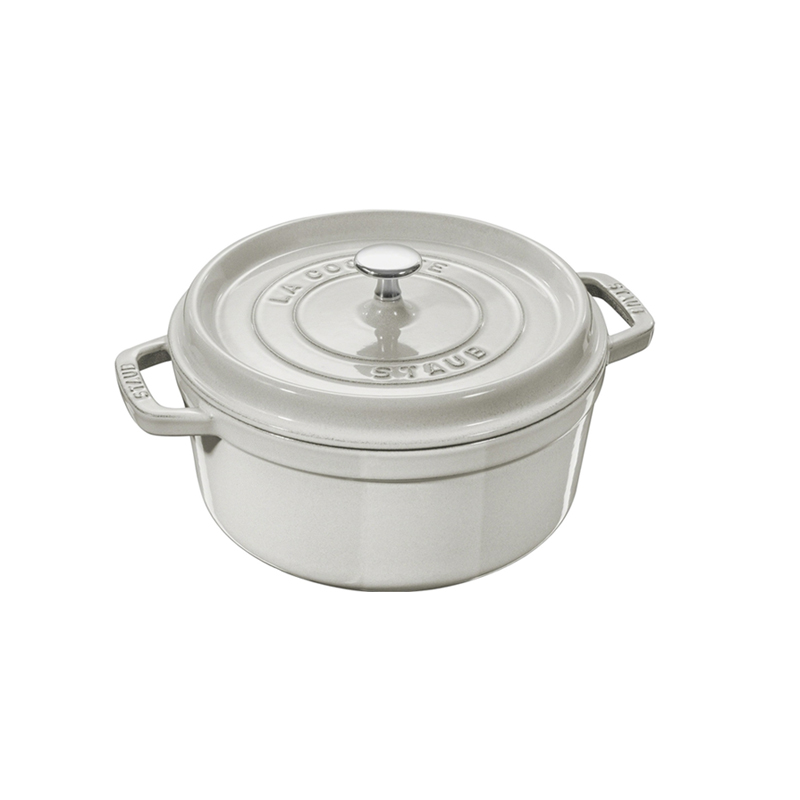 фото Кокот staub la cocotte 2,2л, белый трюфель