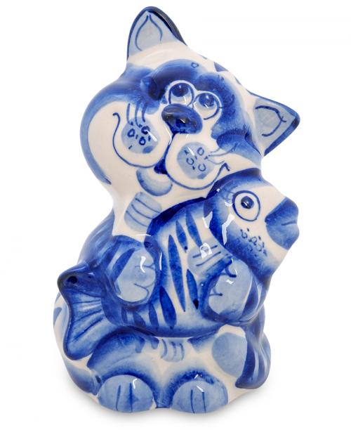 

Фигурка Art East, Кот-Рыболов, 12 см, Синий