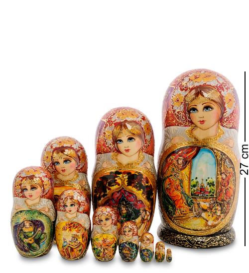 

Матрешка Art East, Золотой петушок, 10 шт