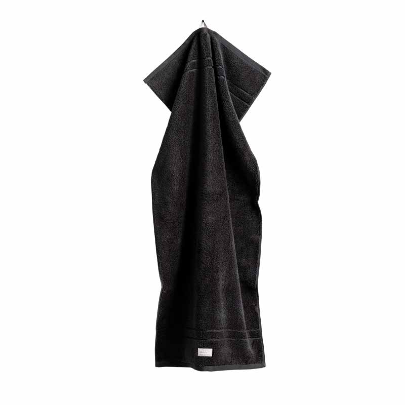 фото Полотенце gant home organic premium towel 50x100см, цвет антрацит