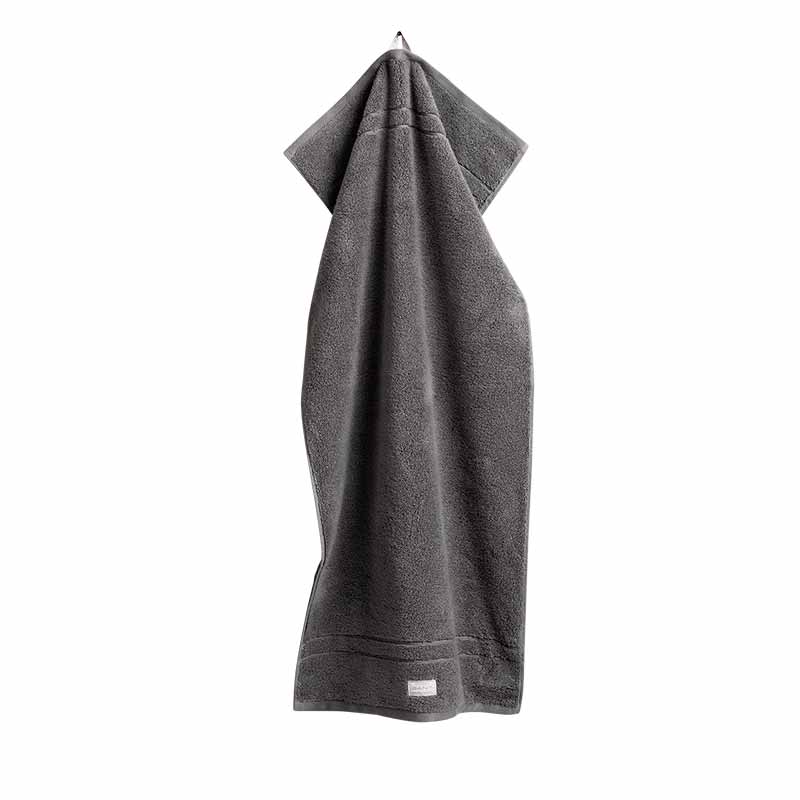 фото Полотенце gant home organic premium towel 50x100см, цвет графит