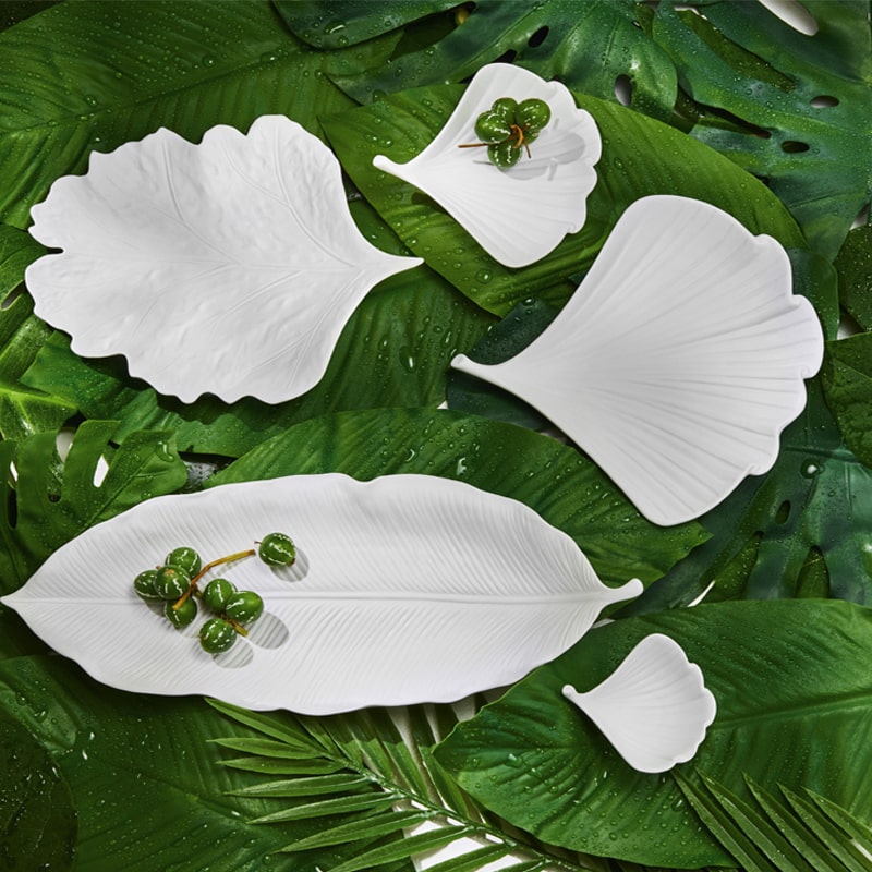фото Тарелка декоративная asa selection leafs 41,3x17,1см