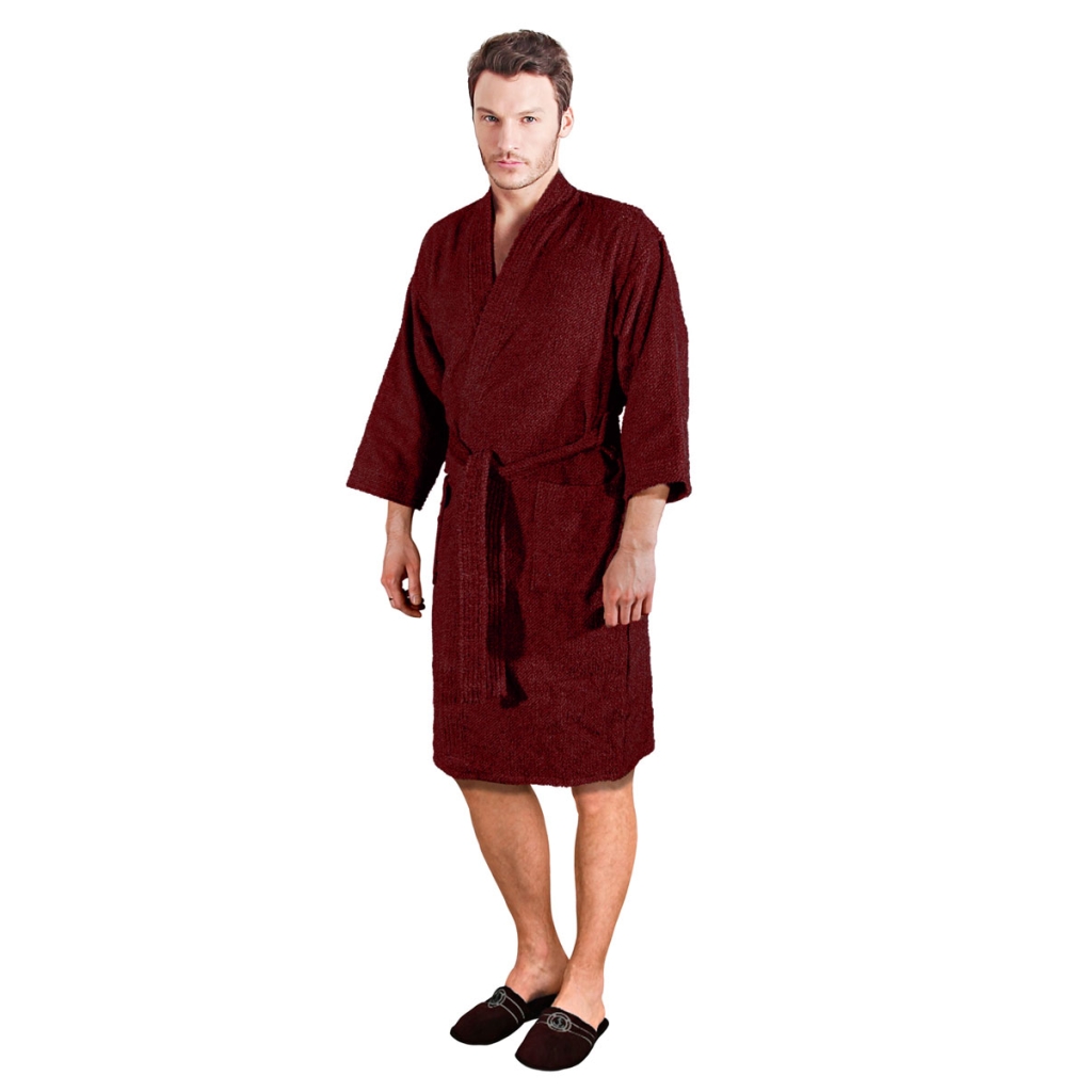 Домашний халат мужской Wellness Самурай красный 48-50