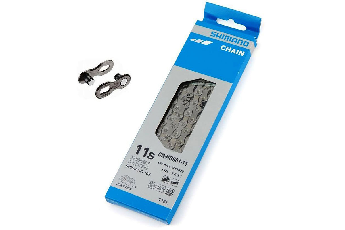 

Велосипедная цепь Shimano HG-601 ICNHG60111116 , 116 звеньев, Серый, HG-601