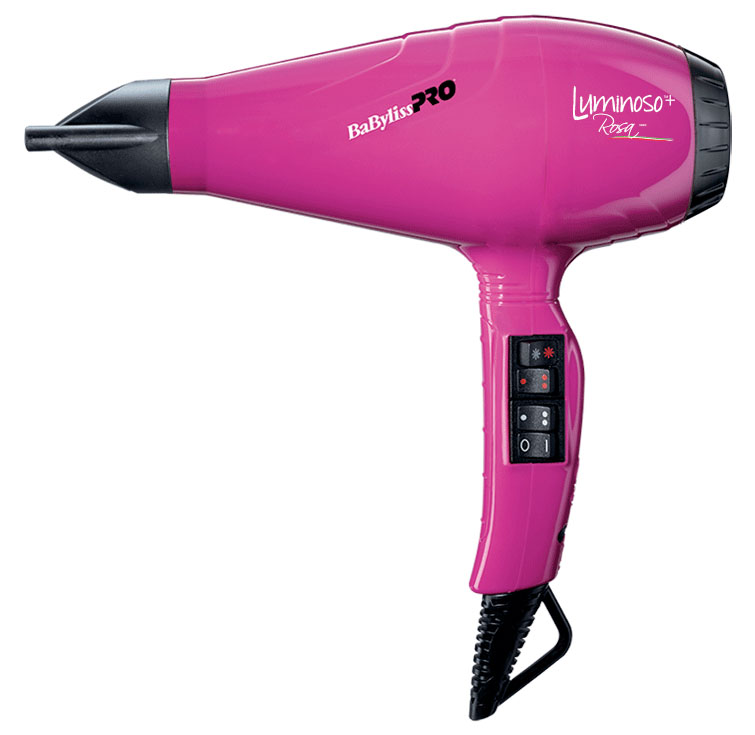 фото Фен babyliss luminoso+ 2100w pink