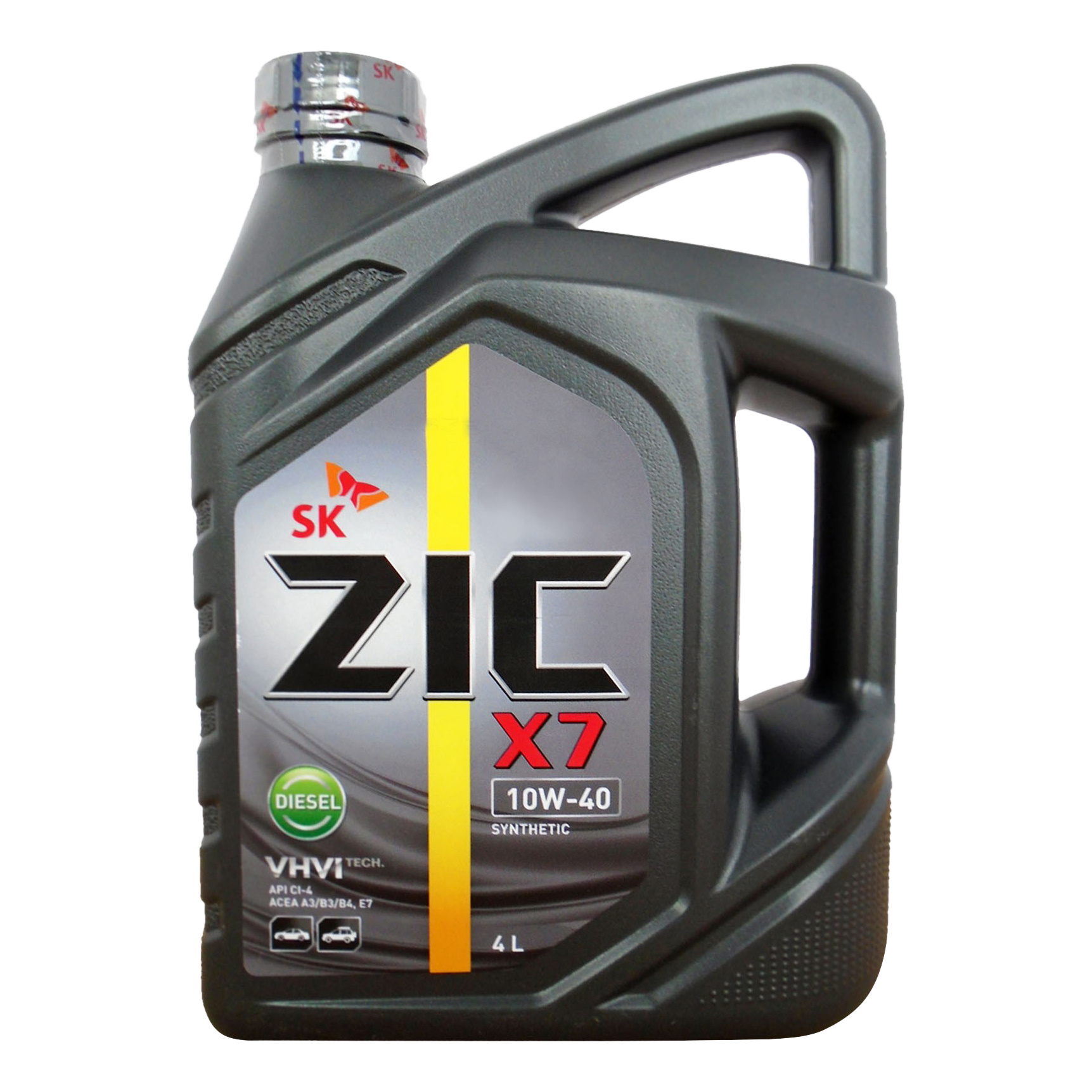 фото Моторное масло zic diesel x7 10w-40 4л