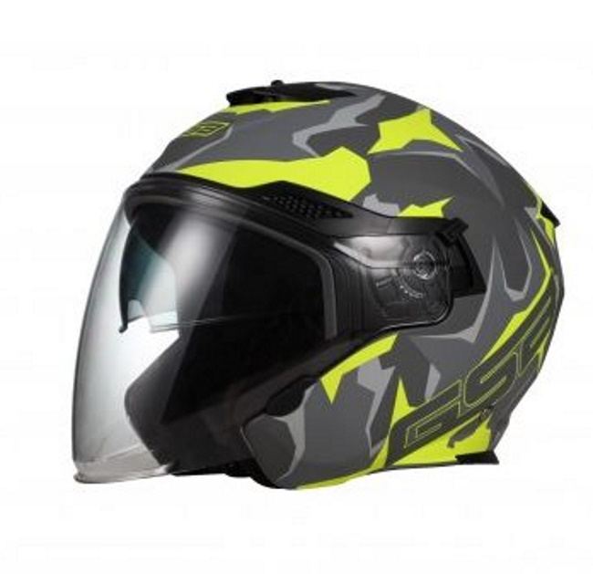 

Шлем GSB G-263 Grey Matt/Yellow, размер 2XL, Grey Matt/Yellow 1