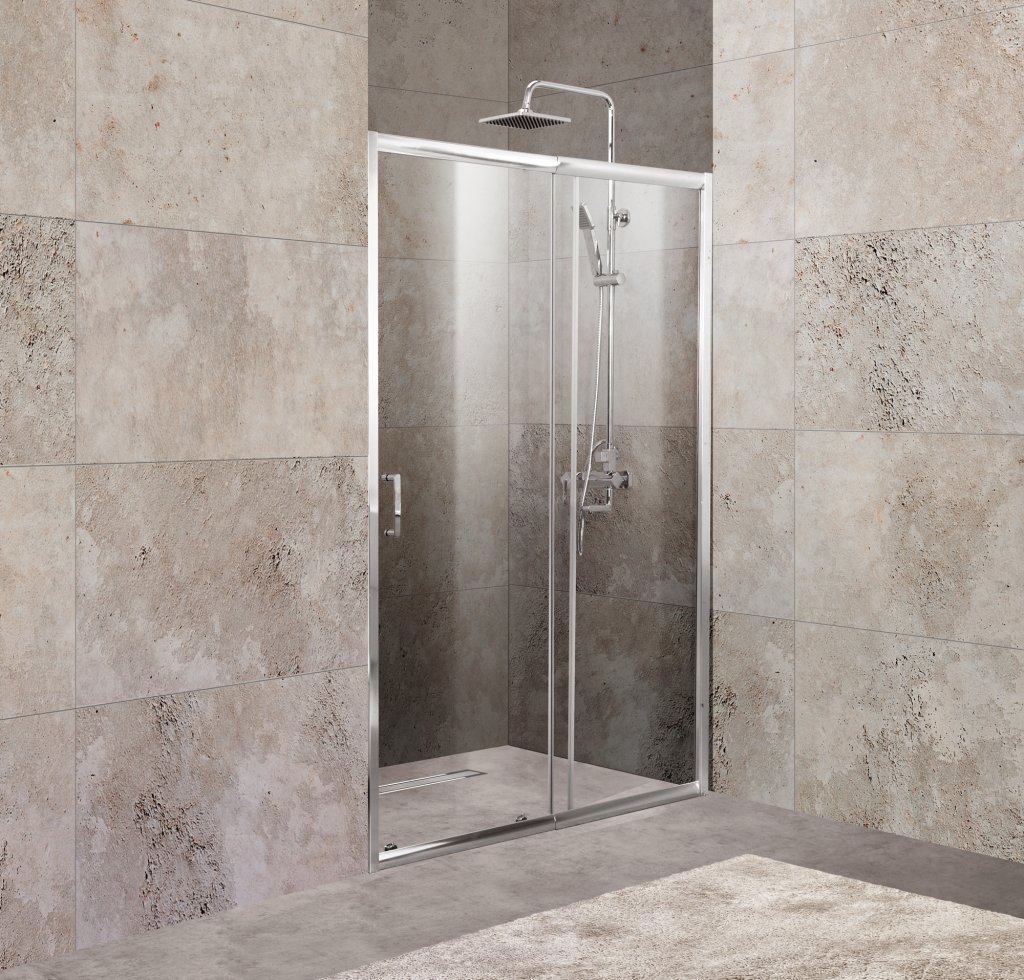 

Душевая дверь в нишу BelBagno Unique BF-1-120/135-P-Cr
