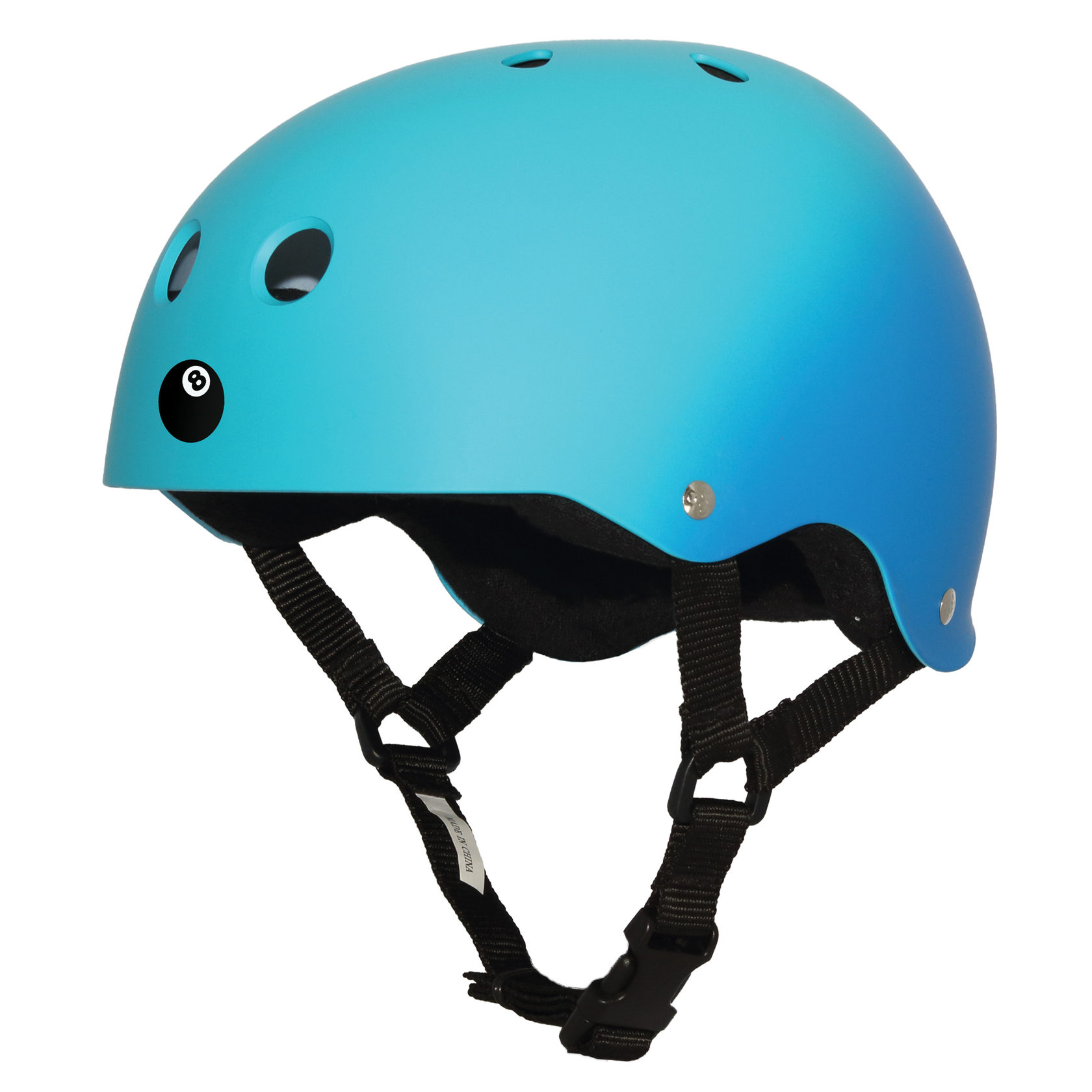 Шлем защитный Eight Ball Blue, 14+, синий шлем защитный triple eight lil 8 staab neon blue 5 синий