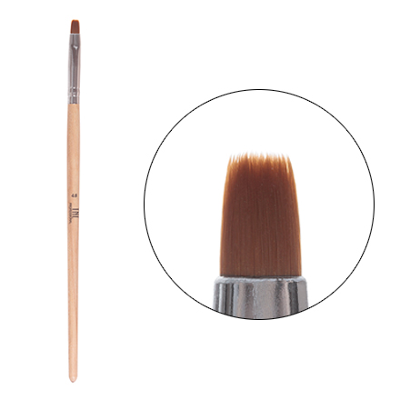 фото Кисть для дизайна planet nails волосок №5/0 tnl professional