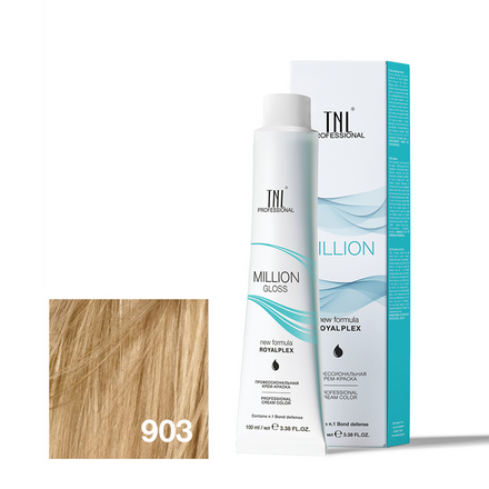 

Крем-краска для волос TNL Professional Million Gloss 9.33