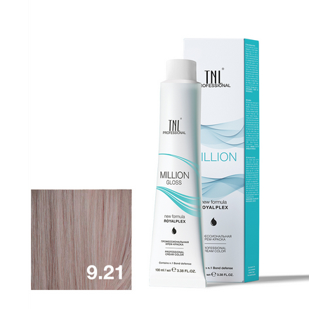 

Крем-краска для волос TNL Professional Million Gloss 9.1