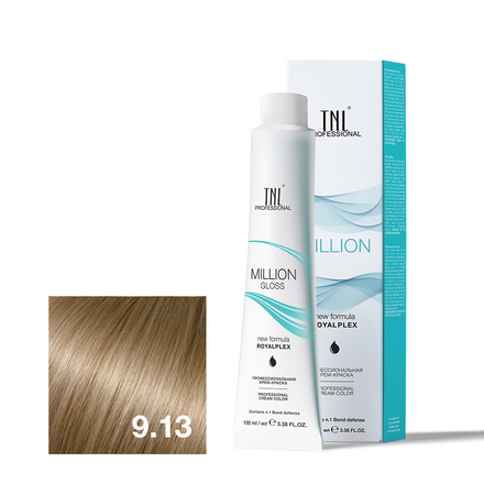 

Крем-краска для волос TNL Professional Million Gloss 9.02
