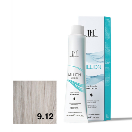 

Крем-краска для волос TNL Professional Million Gloss 9.018