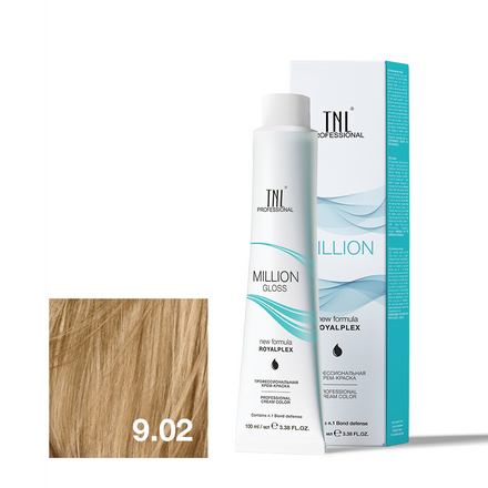 

Крем-краска для волос TNL Professional Million Gloss 9.0