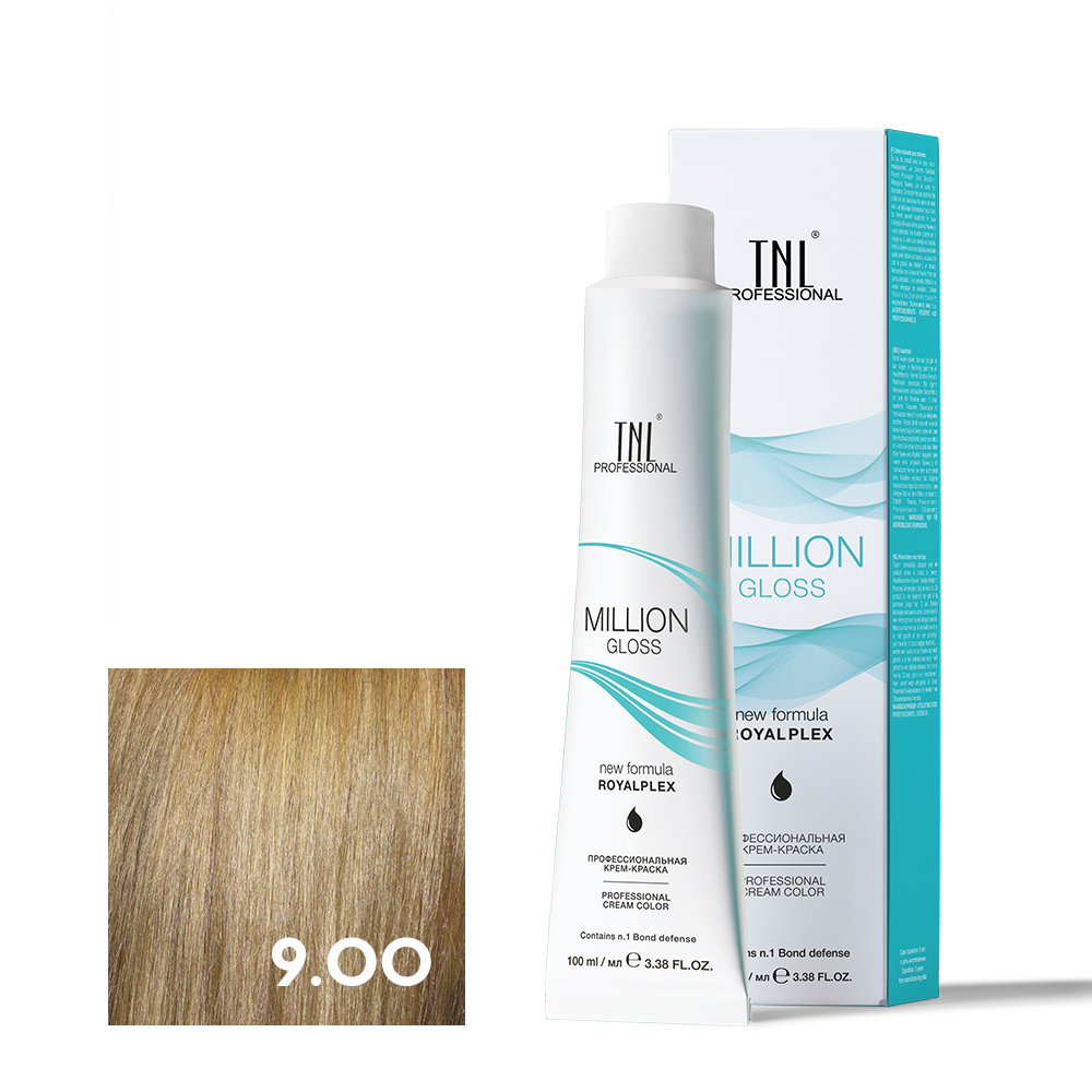 

Крем-краска для волос TNL Professional Million Gloss 8.44