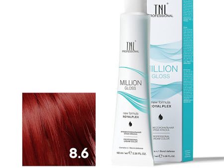 

Крем-краска для волос TNL Professional Million Gloss 8.34