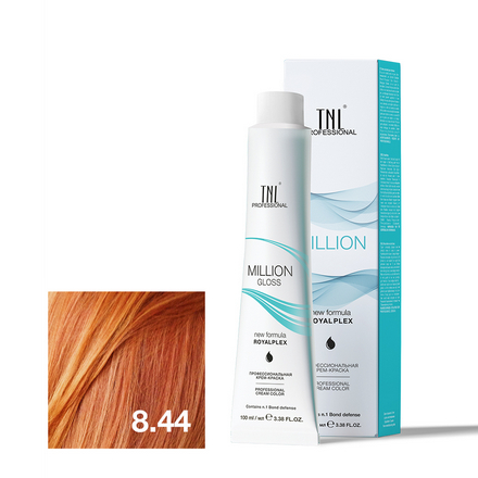 

Крем-краска для волос TNL Professional Million Gloss 8.23