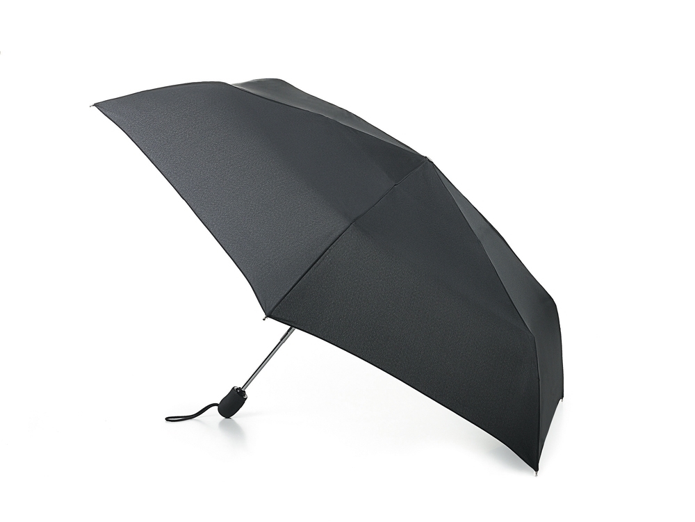 Зонт складной женский автоматический Fulton L710 черный, зонт  - купить