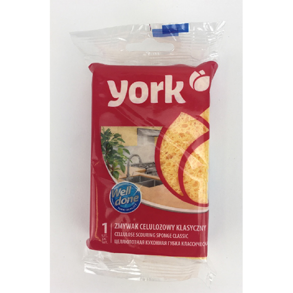 

Губка целлюлозная для кухни YORK, Коричневый, 35010