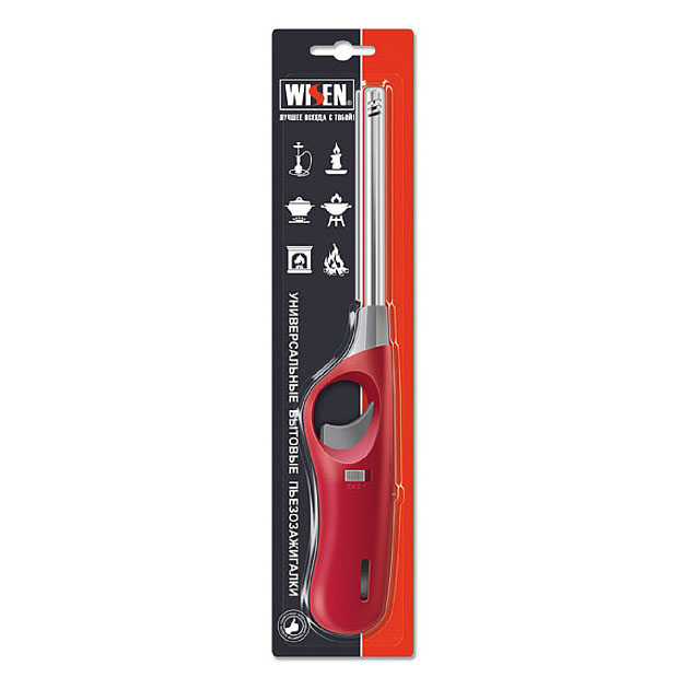 

Зажигалка бытовая WISEN Huge BBQ блистер!, 34506