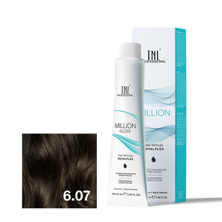 

Крем-краска для волос TNL Professional Million Gloss 5.8