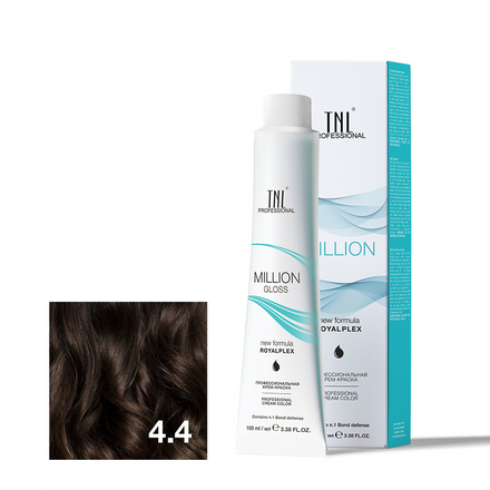 

Крем-краска для волос TNL Professional Million Gloss 4.03