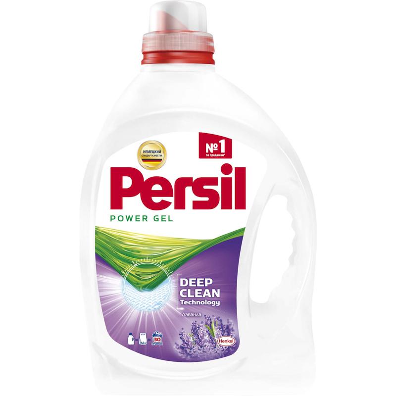 фото Гель для стирки persil power gel лаванда 1950 мл