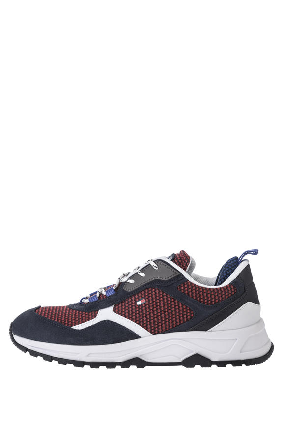 

Кроссовки мужские Tommy Hilfiger FM0FM02582 разноцветные 40 US, Красный;синий, FM0FM02582