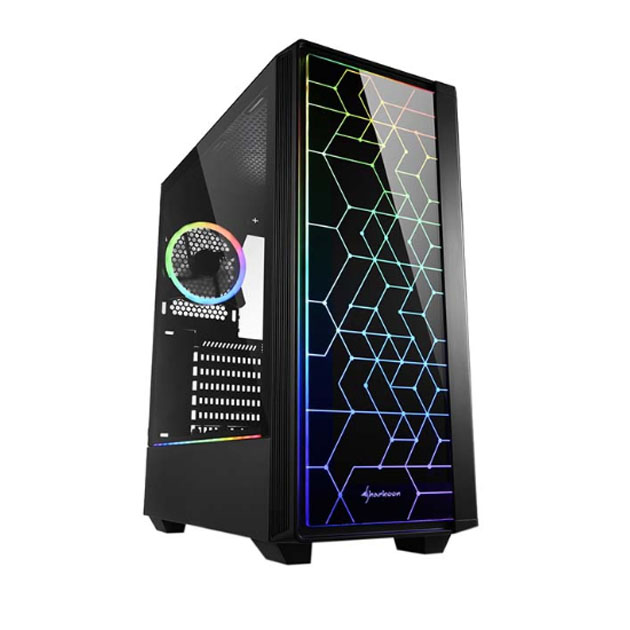 

Корпус компьютерный Sharkoon RGB LIT 100, RGB LIT 100