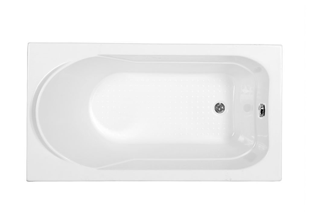 

Ванна акриловая Aquanet West 120х69,6 белая (204050), Белый, West