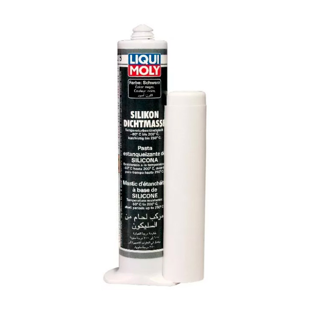 Герметик силиконовый LIQUI MOLY silicon-dichtmasse schwarz черный 6177 0,08л