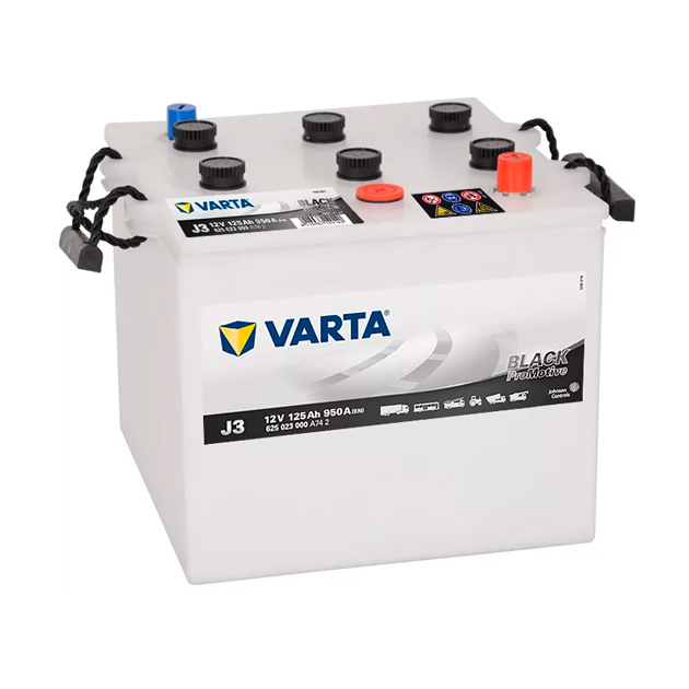 Аккумулятор VARTA 625023000 promotive black 125 ач 625 023 000 en 1 000a 286x269x230 j3