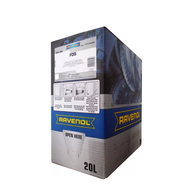 фото Моторное масло ravenol fds sae 5w-30 (20л) ecobox