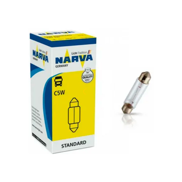 фото Narva 17125 лампа накаливания c5w 12v 5w (sv8,5)