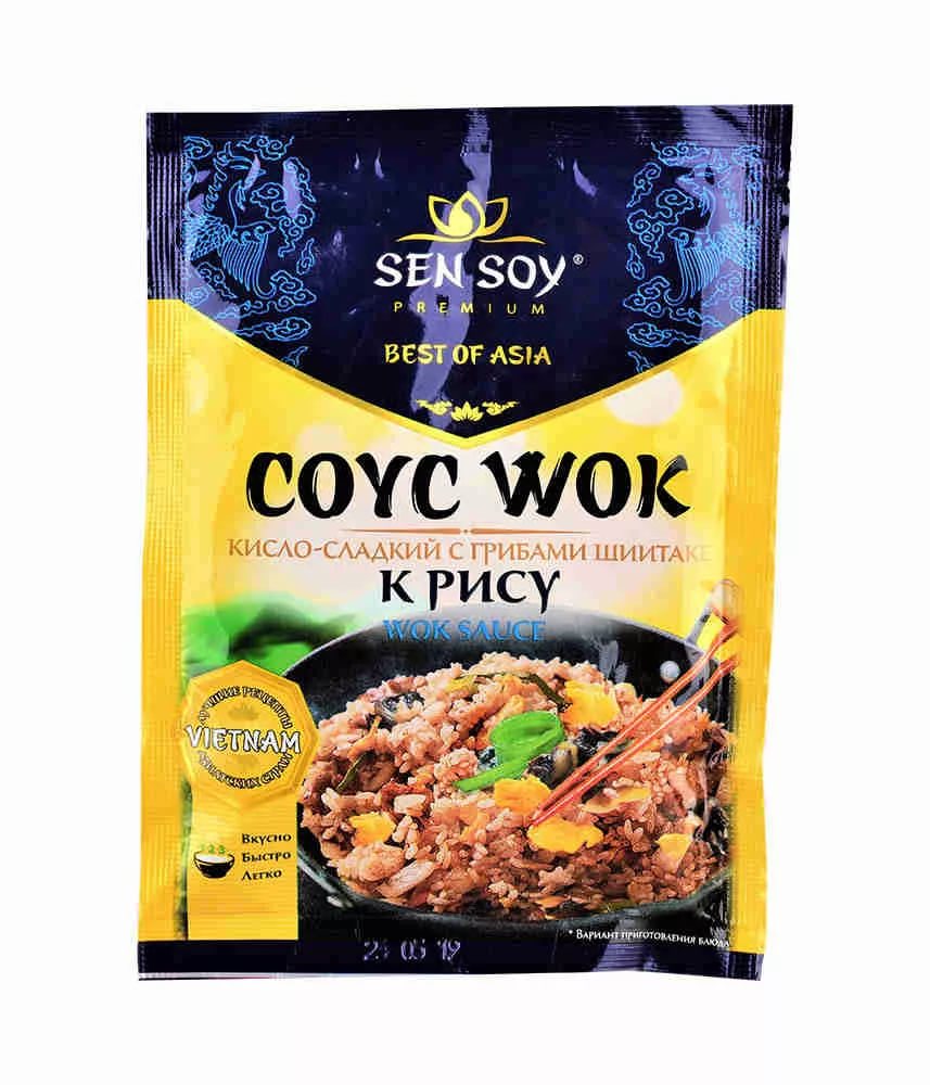 фото Соус wok для жарки риса sen soy 80 гр