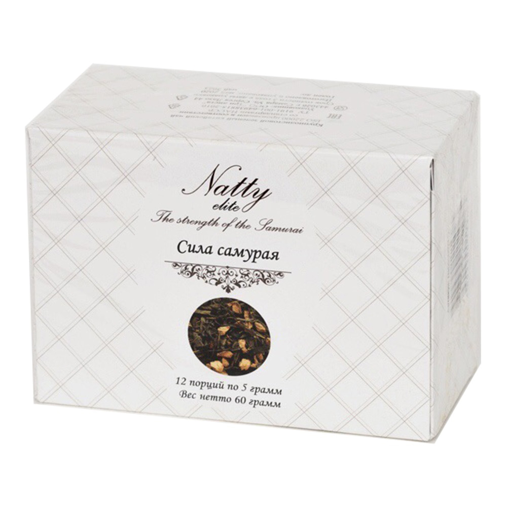 

Чай Natty Сила самурая (non-touch) 12*5 гр