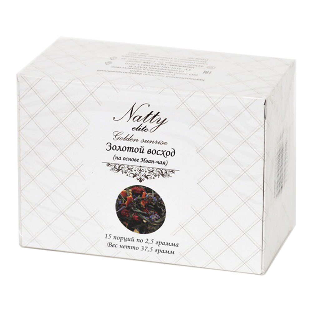 

Чайный напиток Natty Золотой восход (non-touch) 15*2,5 гр