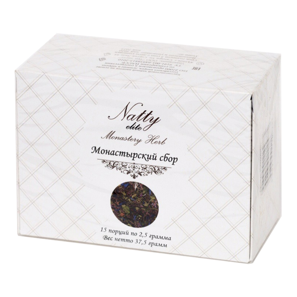 

Чайный напиток Natty Монастырский сбор (non-touch) 15*2,5 гр