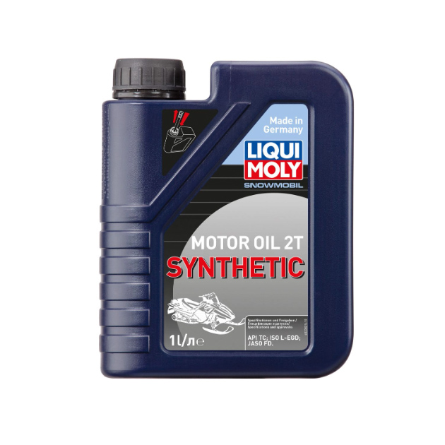 фото Моторное масло (синтетическое) для снегоходов lm snowmobil motoroil 2t synthetic (1л) liqui moly