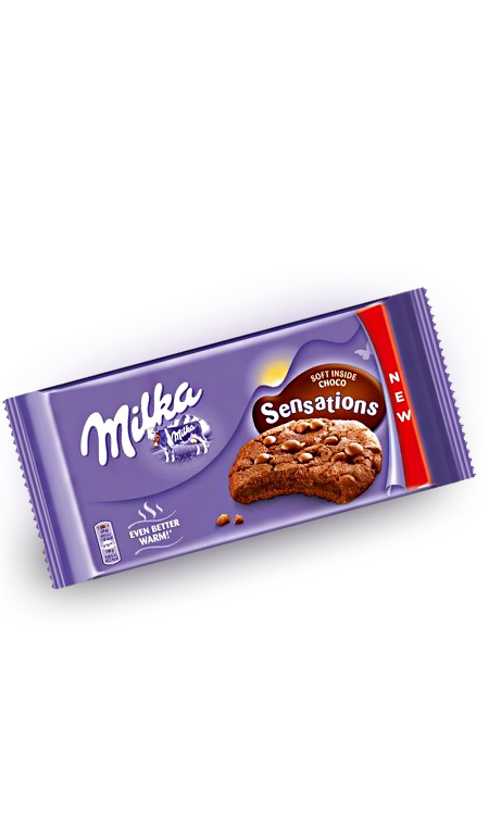 фото Milka sensations soft inside choco 156 грамм упаковка 12 шт