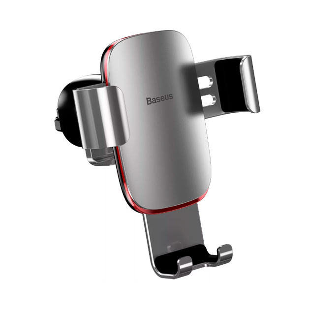 фото Автомобильный держатель baseus metal age gravity car mount(connecting rod type)red