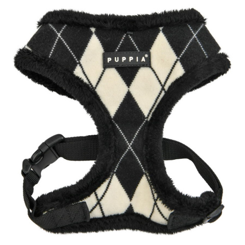 

Шлейка для собак Puppia Jaden XL, полиэстер, черный, утепленная, Jaden