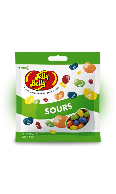 Драже Jelly Belly Кислые Фрукты 70 грамм Упаковка 12 шт